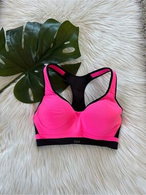 Victoria's Secret Hot Pink Racerback Sports Bra